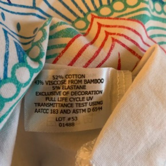 Coolibar Morada Everyday Printed UPF 50+ long sleeve top - Picture 6 of 7